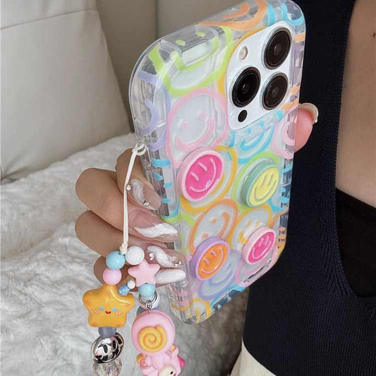 Colorful Smile Face Case -iPhone