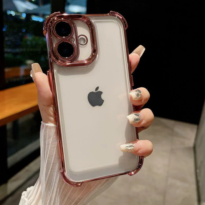 iPhone 16 Plus Crystal Edge Transparent Bumper Case