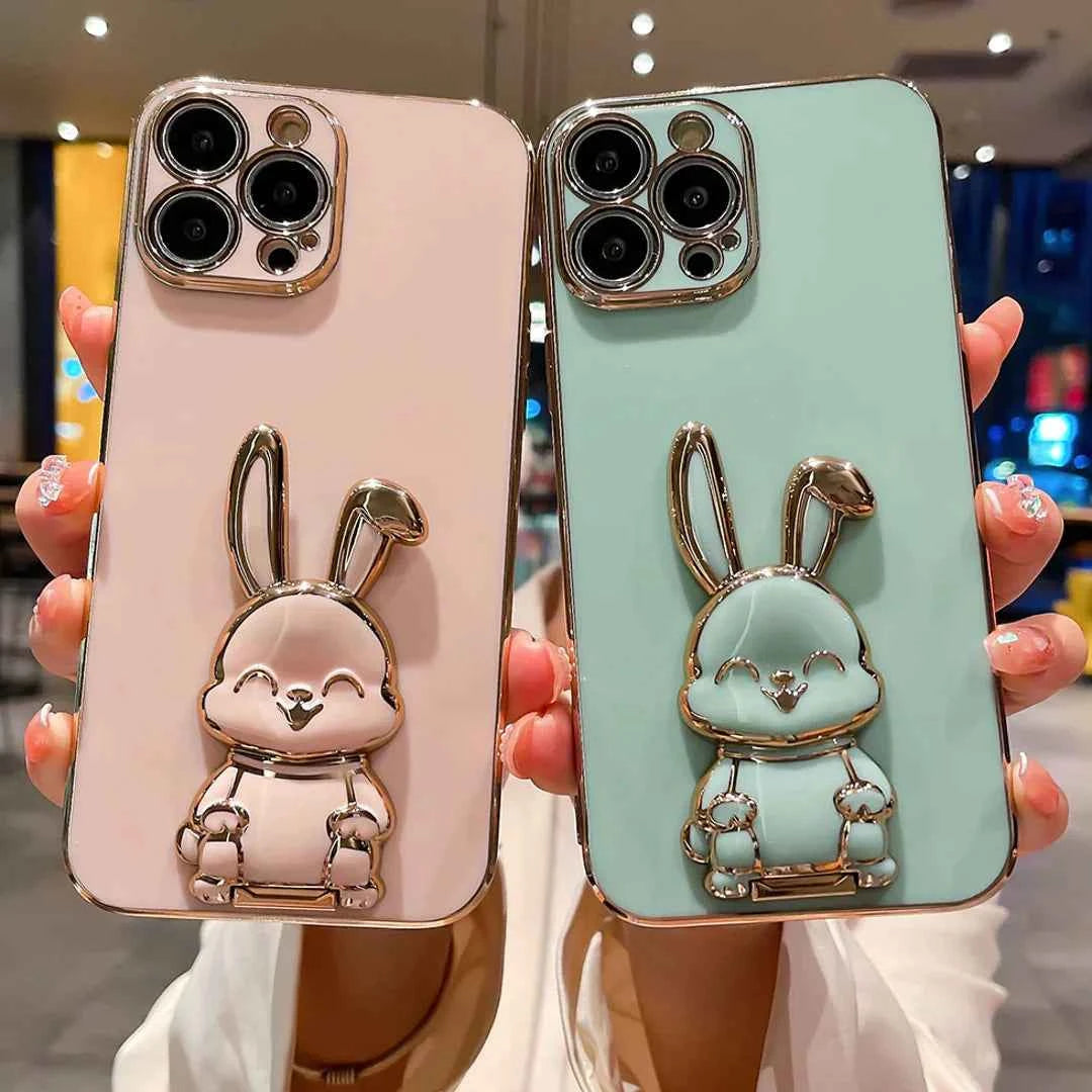 iPhone 14 Series- Rabbit Holder Case