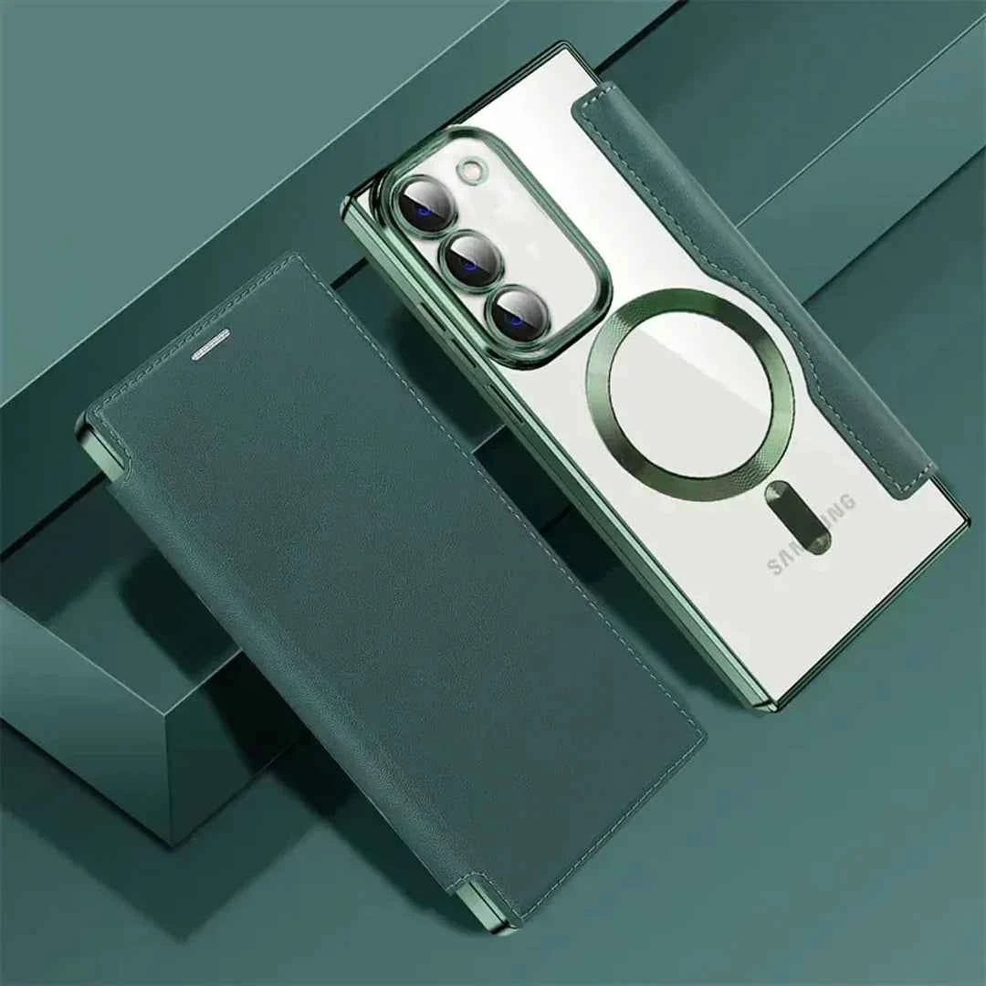 Galaxy S Series - Magsafe Leather Flip Case