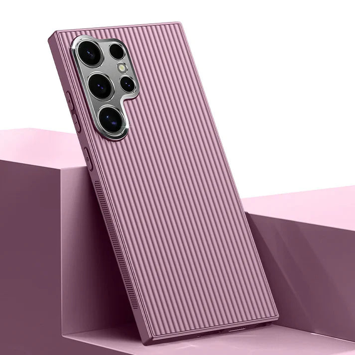 Galaxy S Series- Anti-Slip Striped Case