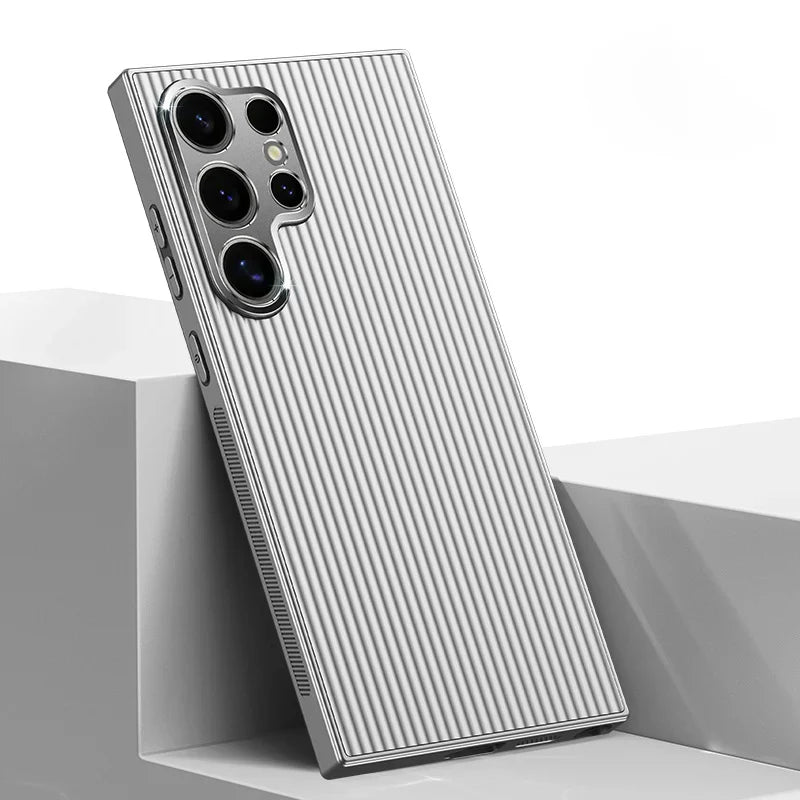 Galaxy S Series- Anti-Slip Striped Case
