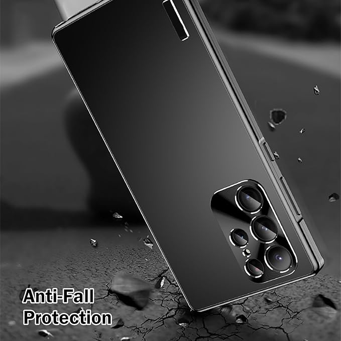 Galaxy S Series - Luxury Metal Straight Edge Case