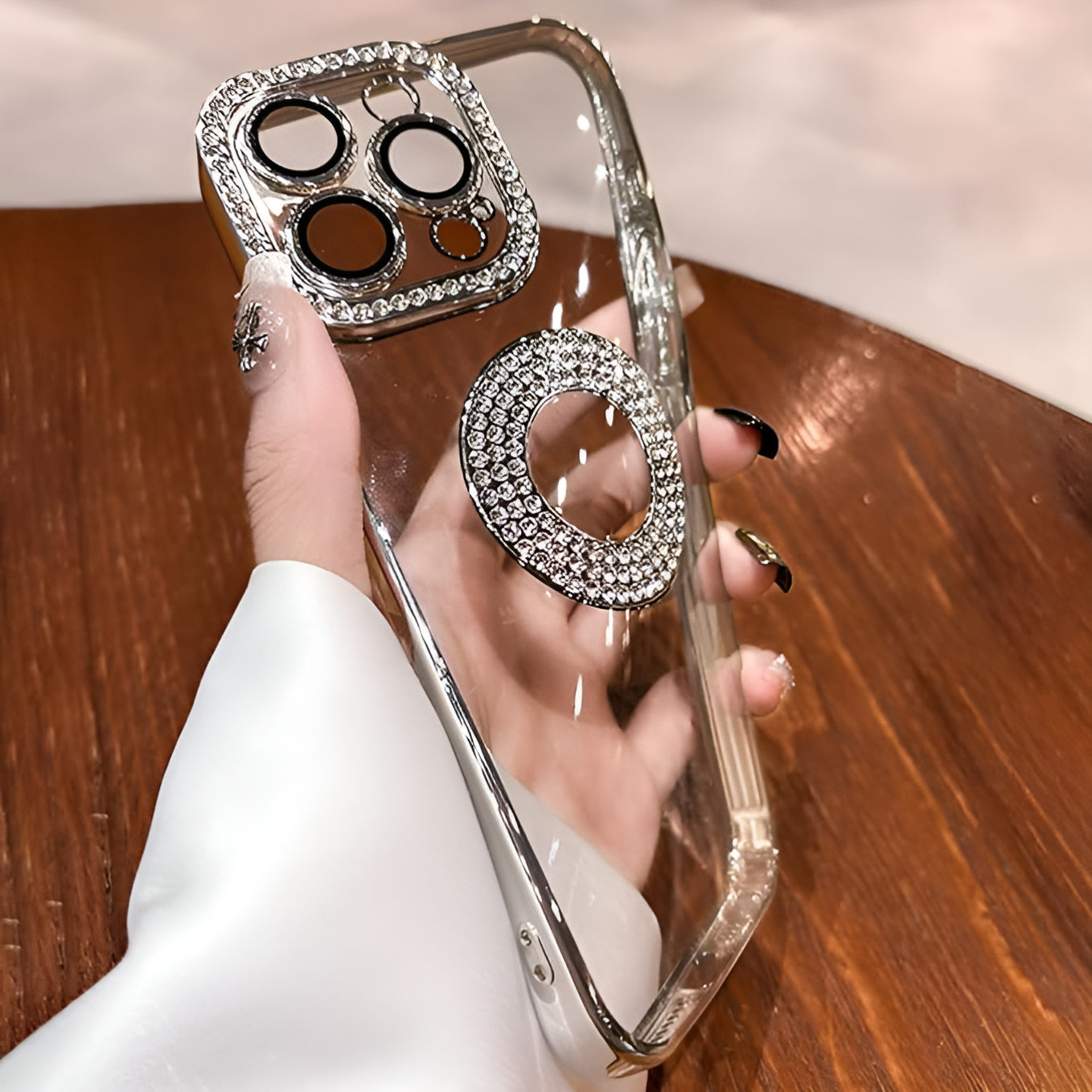 Crystal Ring Bling Case