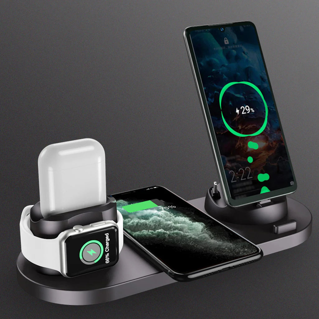 6 In 1 Multifunctional Wireless Charger