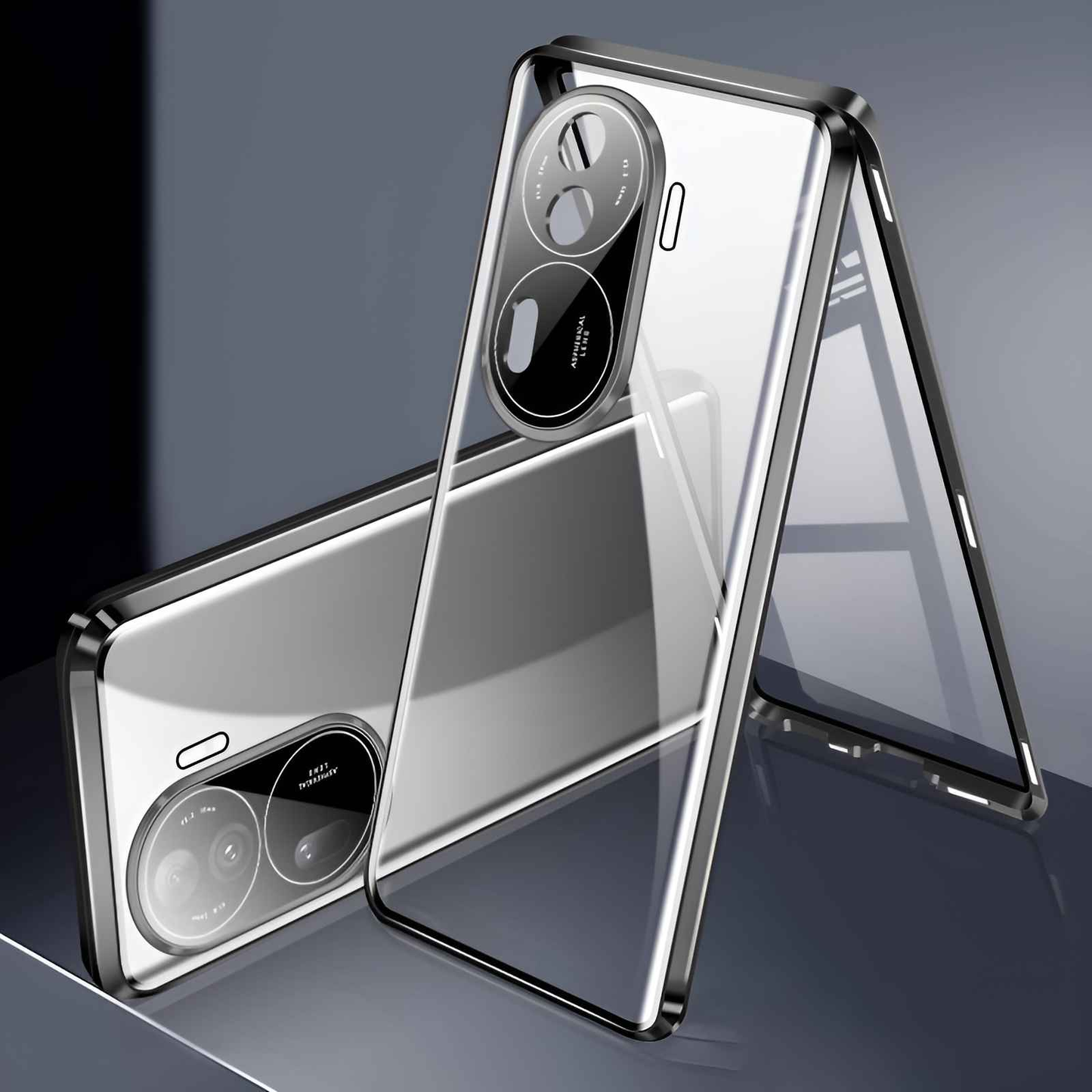 OPPO Reno11 Pro Double Sided Magnetic Metal Frame Case