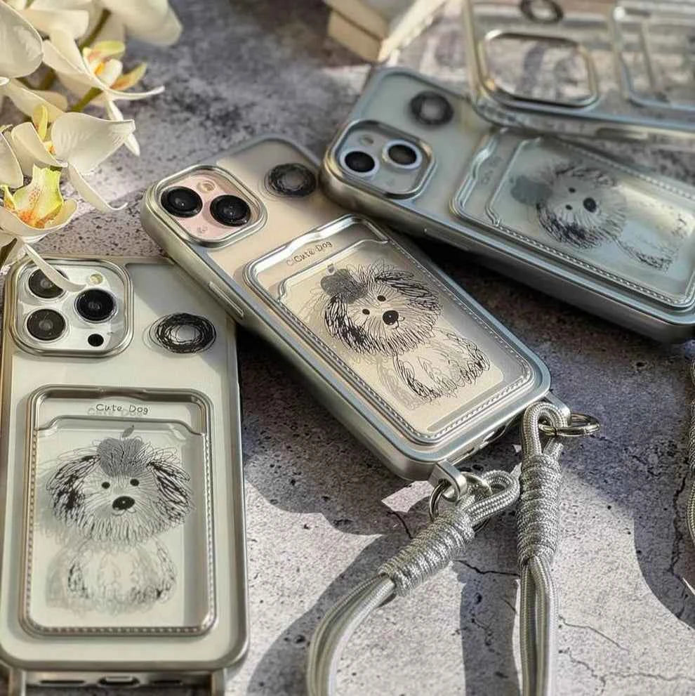 Cute Dogo Case With Lanyard - iPhone (Copy)