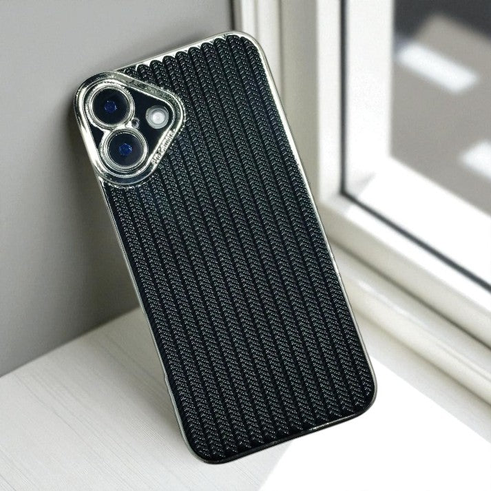 iPhone Series - Textured Weave Luxe Case