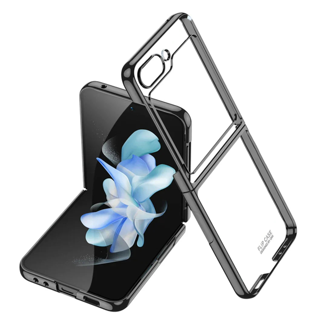 Galaxy Z Flip 5 - Luxury Glitter Transparent Case