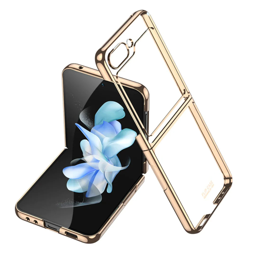 Galaxy Z Flip 5 - Luxury Glitter Transparent Case