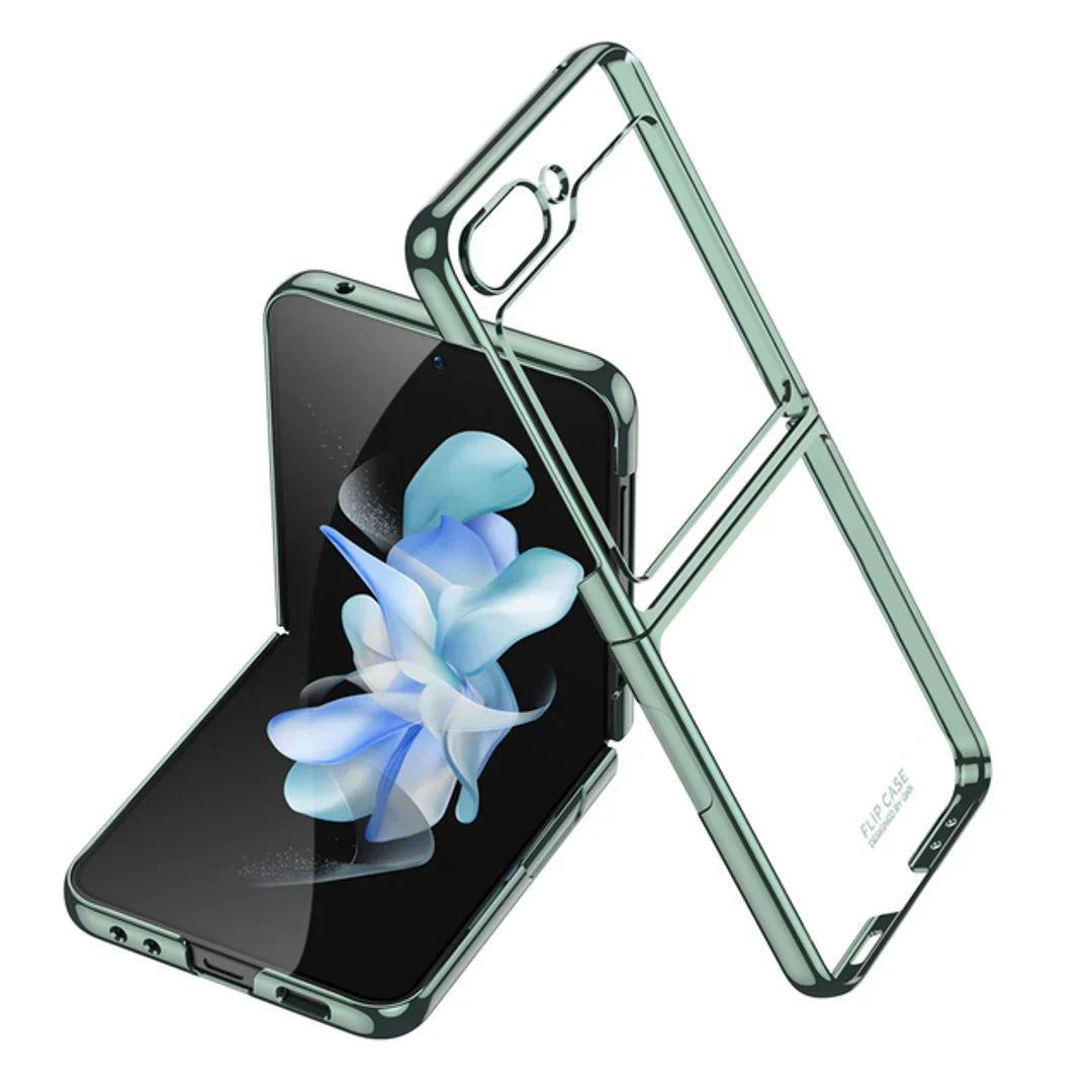 Galaxy Z Flip 5 - Luxury Glitter Transparent Case