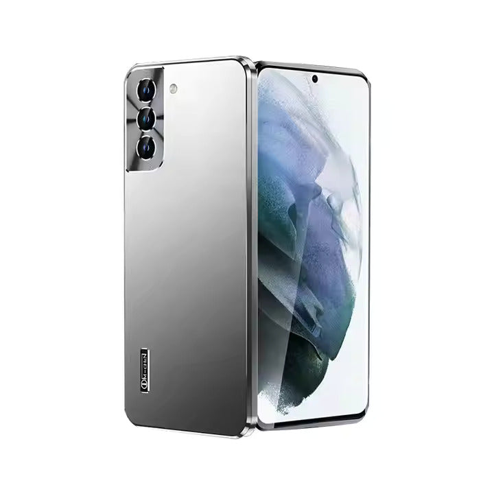 Galaxy S Series - Luxury Metal Straight Edge Case