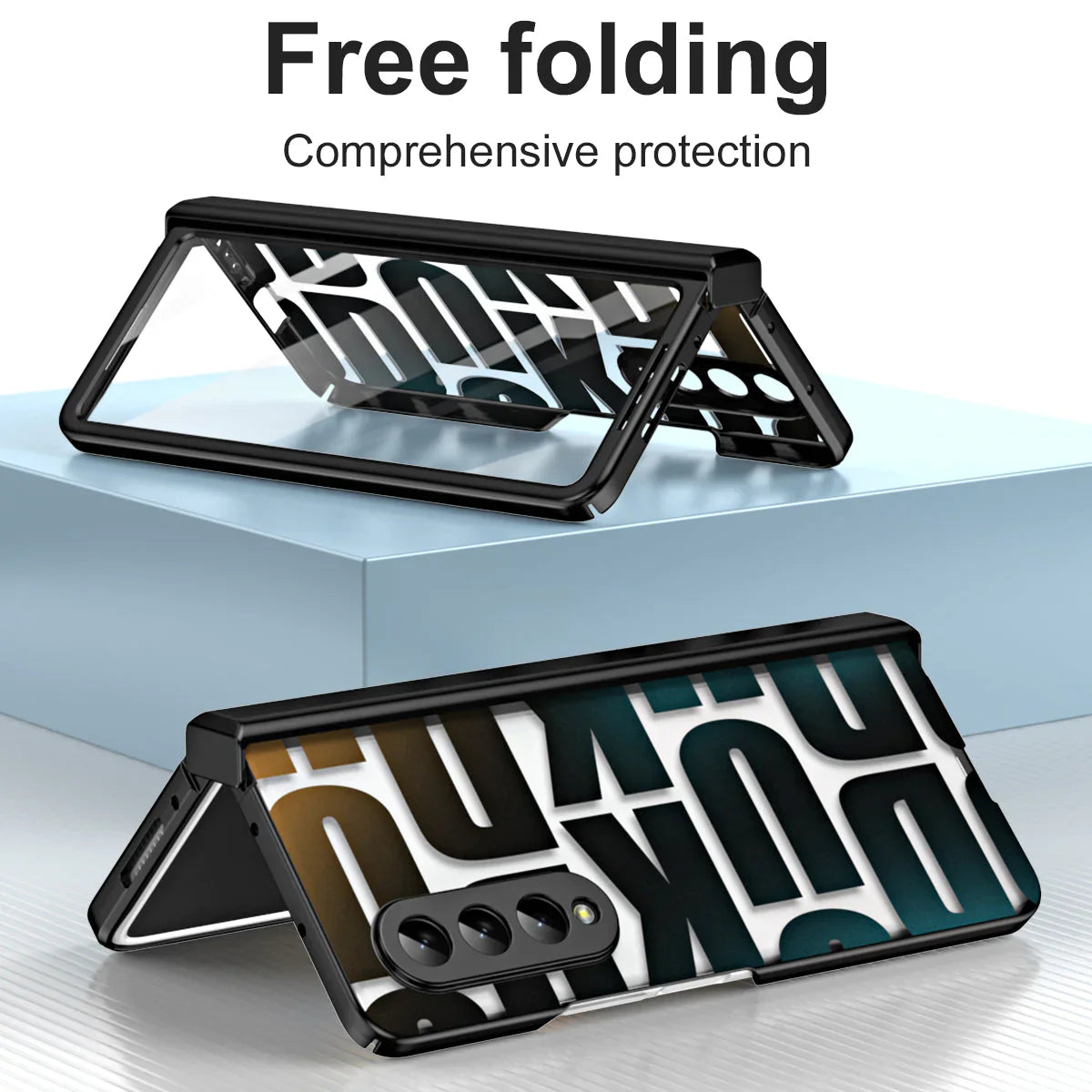 Galaxy Z Fold Series - Luxury Plating Protective Case