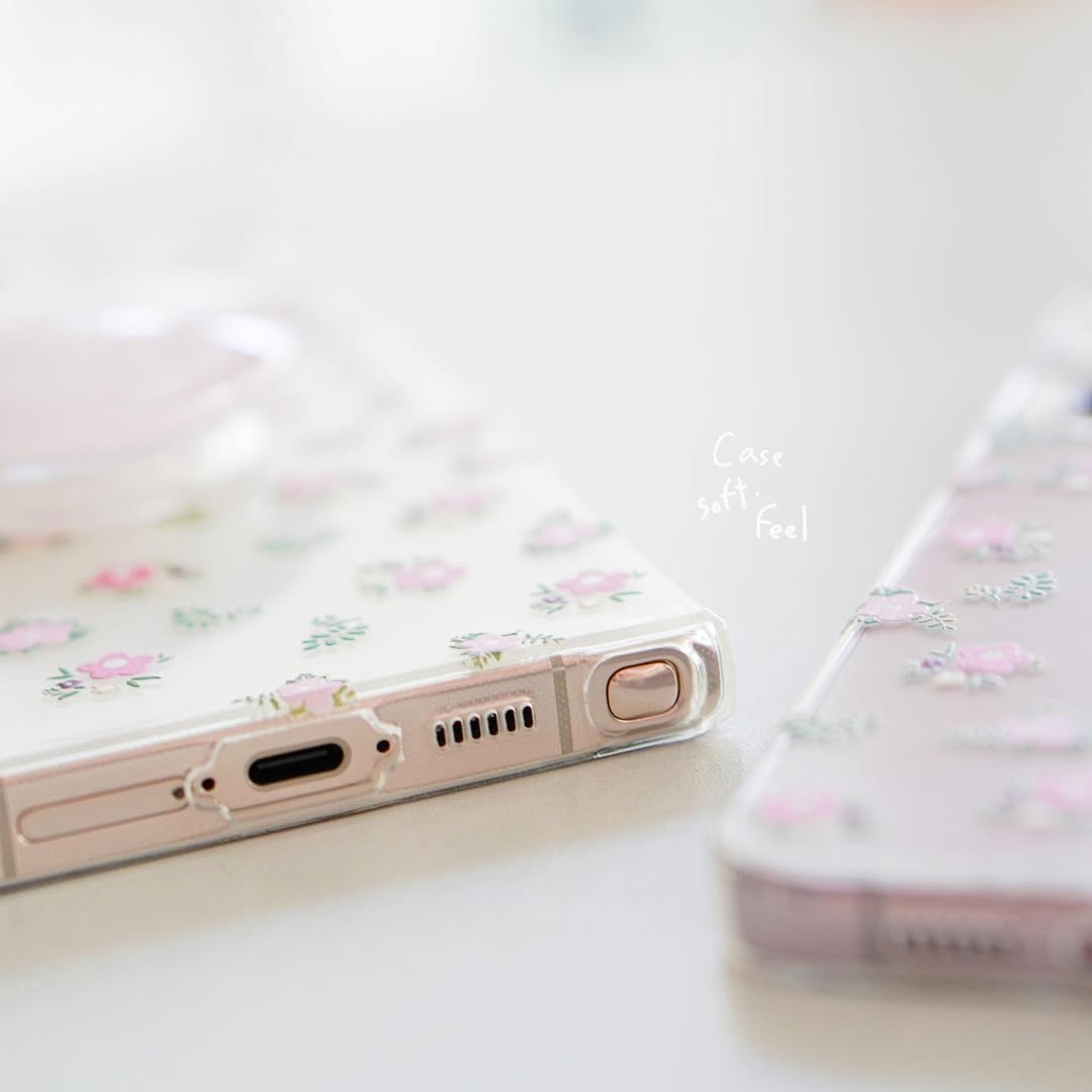 Blossom Case with Heart Pop Grip Case