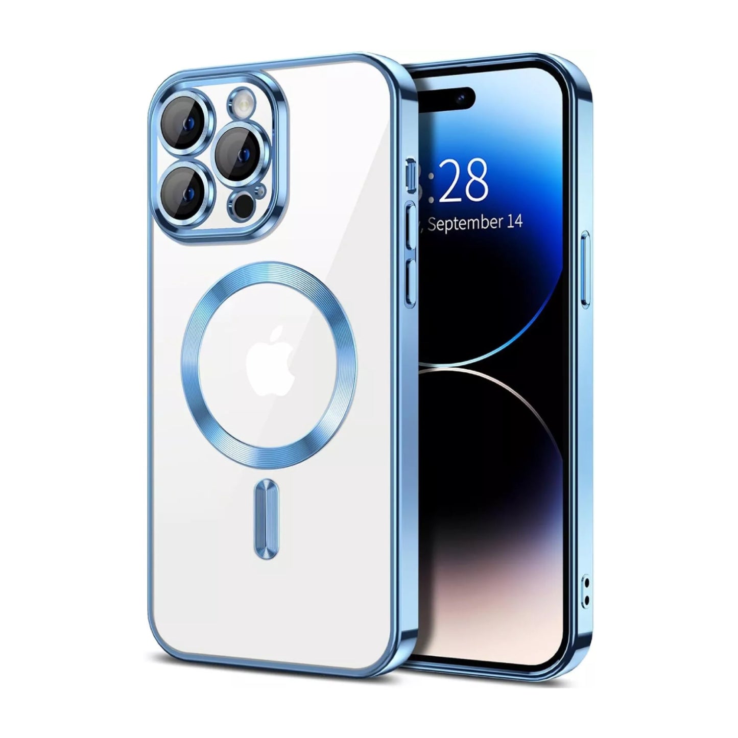 iPhone 16 Series - Electroplating Glitter MagSafe Case