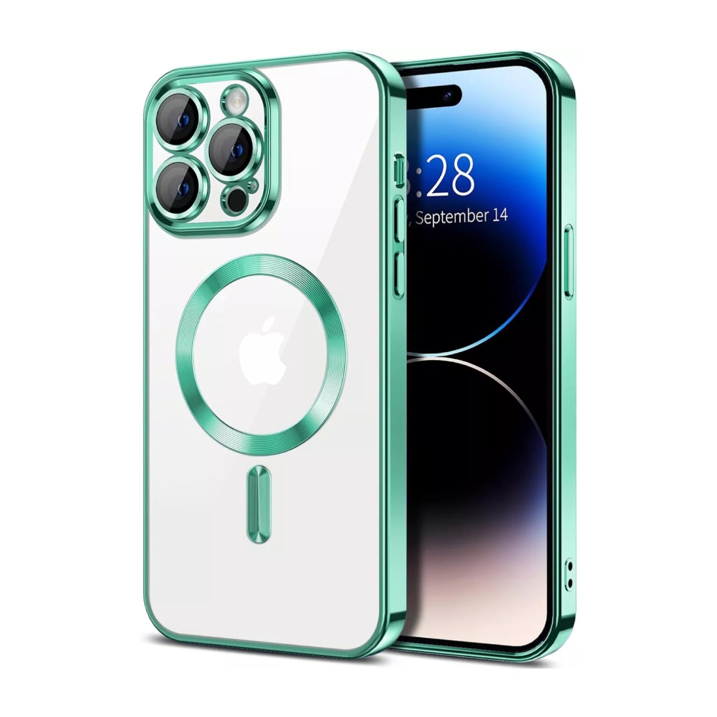 iPhone 16 Series - Electroplating Glitter MagSafe Case