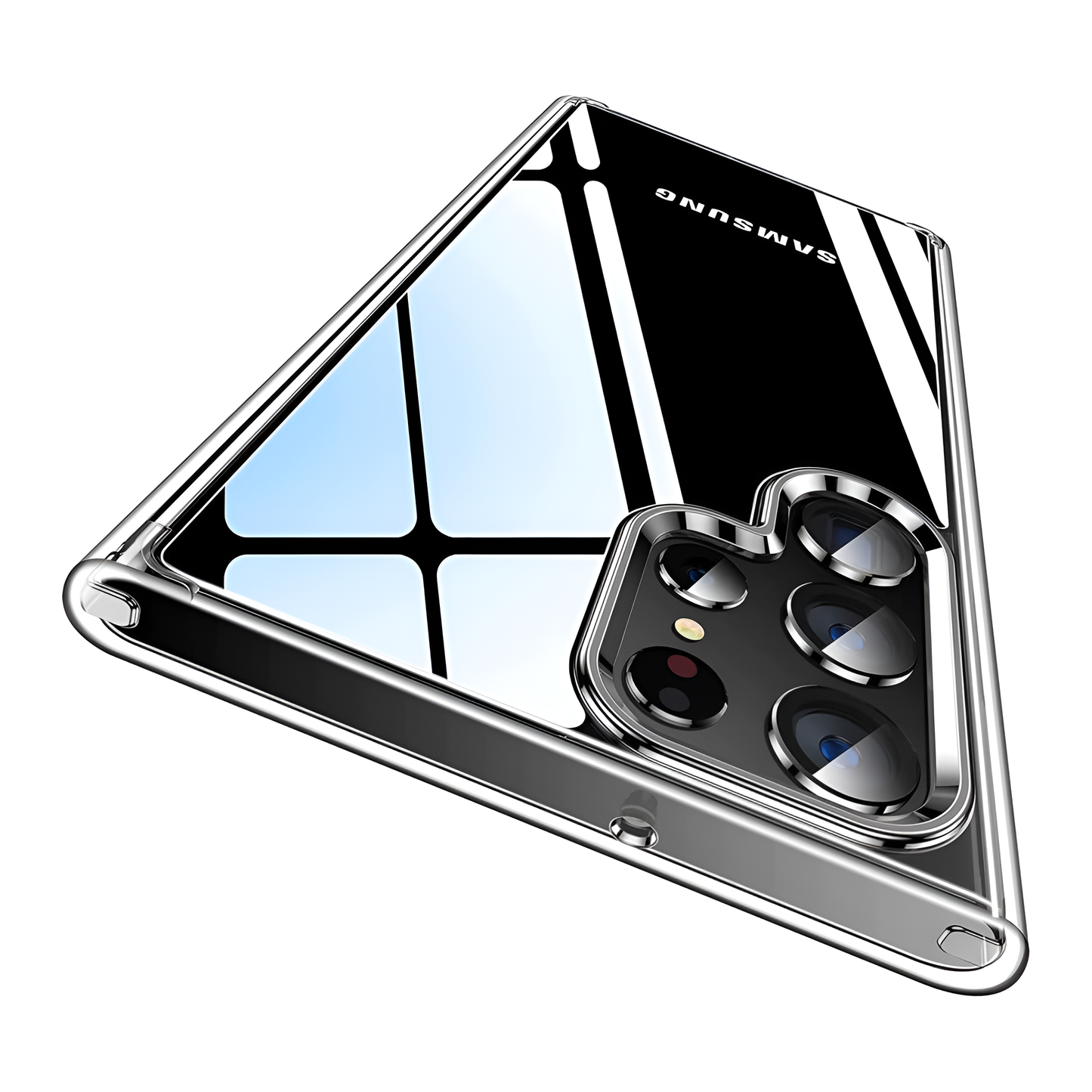 Galaxy S22 Ultra Anti-Burst Transparent Case