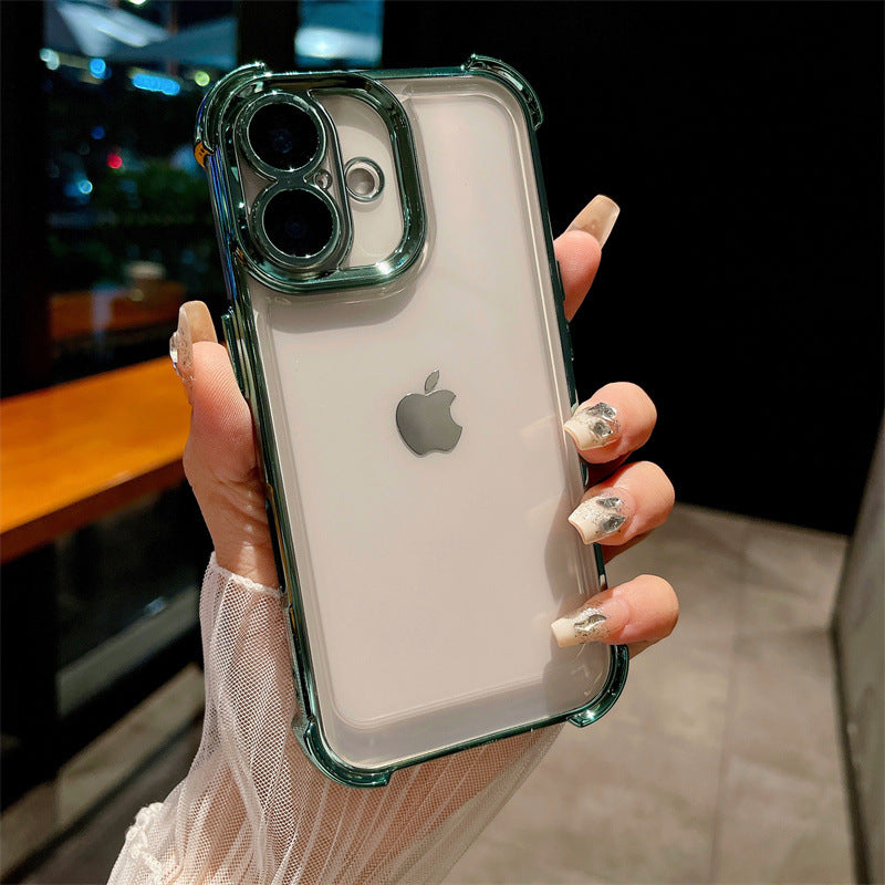 iPhone 16 Crystal Edge Transparent Bumper Case