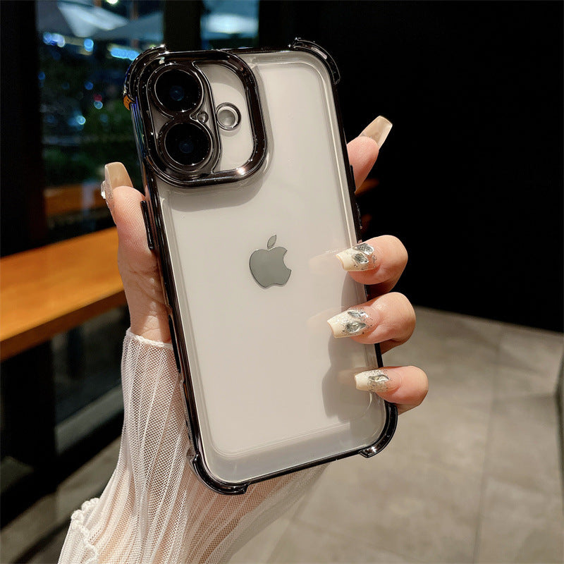 iPhone 16 Crystal Edge Transparent Bumper Case