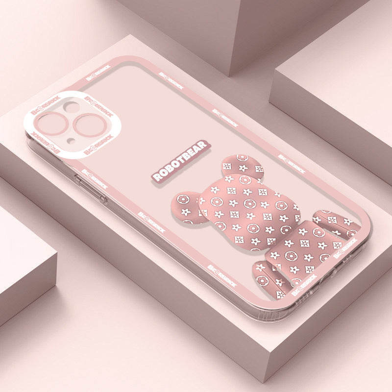 iPhone 14 Series - Bearbrick Soft Gel Rubber Case