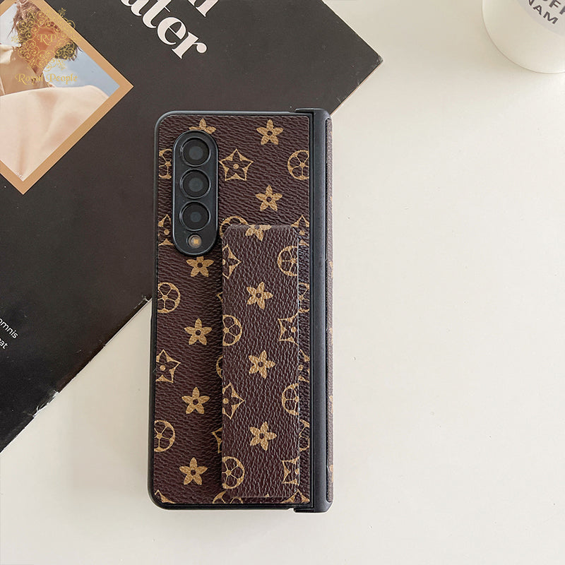 Galaxy Z Fold Series - Leather Wristband Case