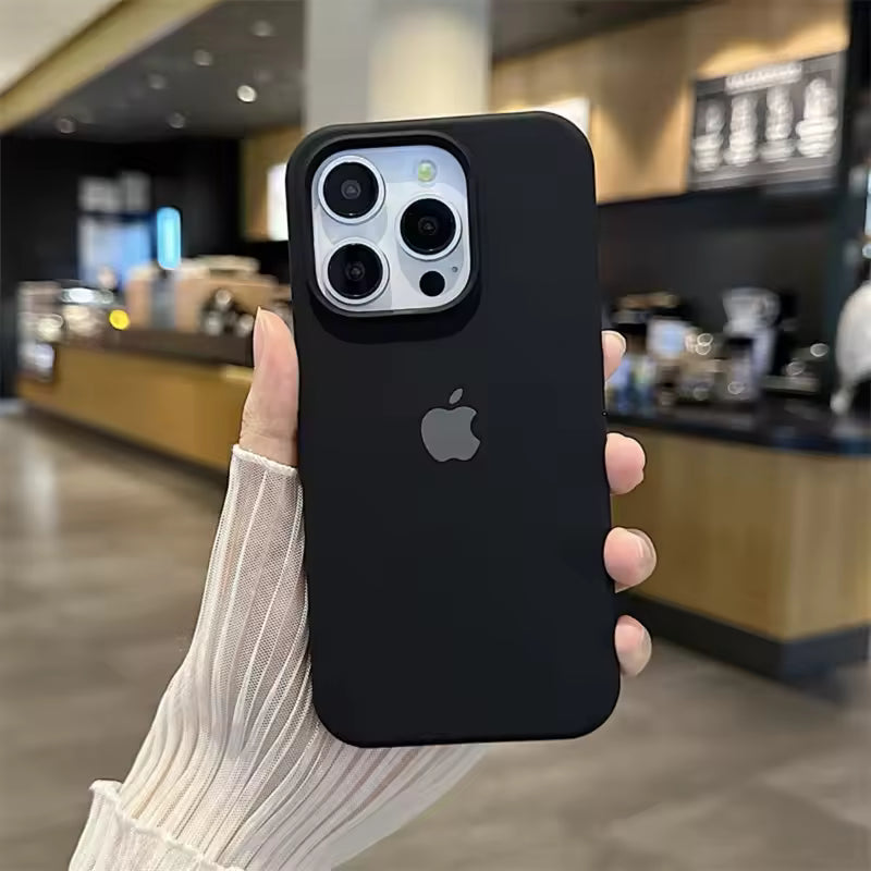 iPhone 16 Series- Original Silicone Logo Case