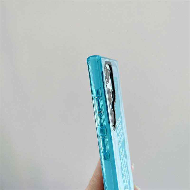 iPhone - Inspirational Text Wave Mirror Phone Case