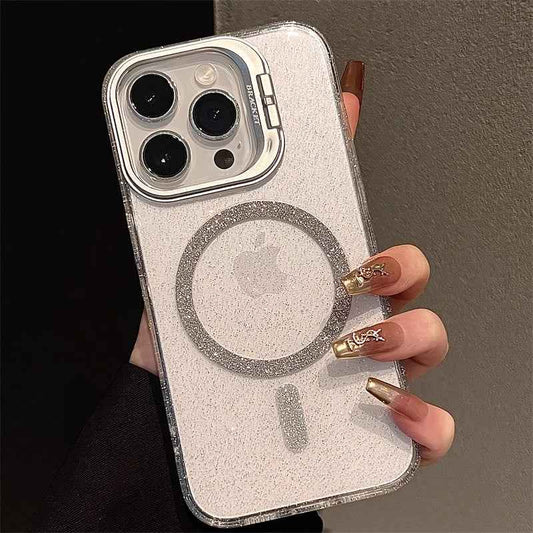 Glitter MagSafe Clear Case โ Sparkle Edition