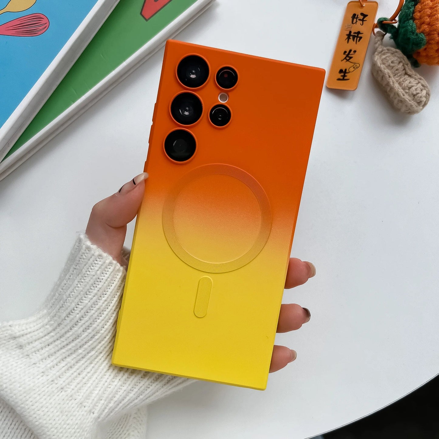 S23 Series - Silicone Gradient Color Phone Case