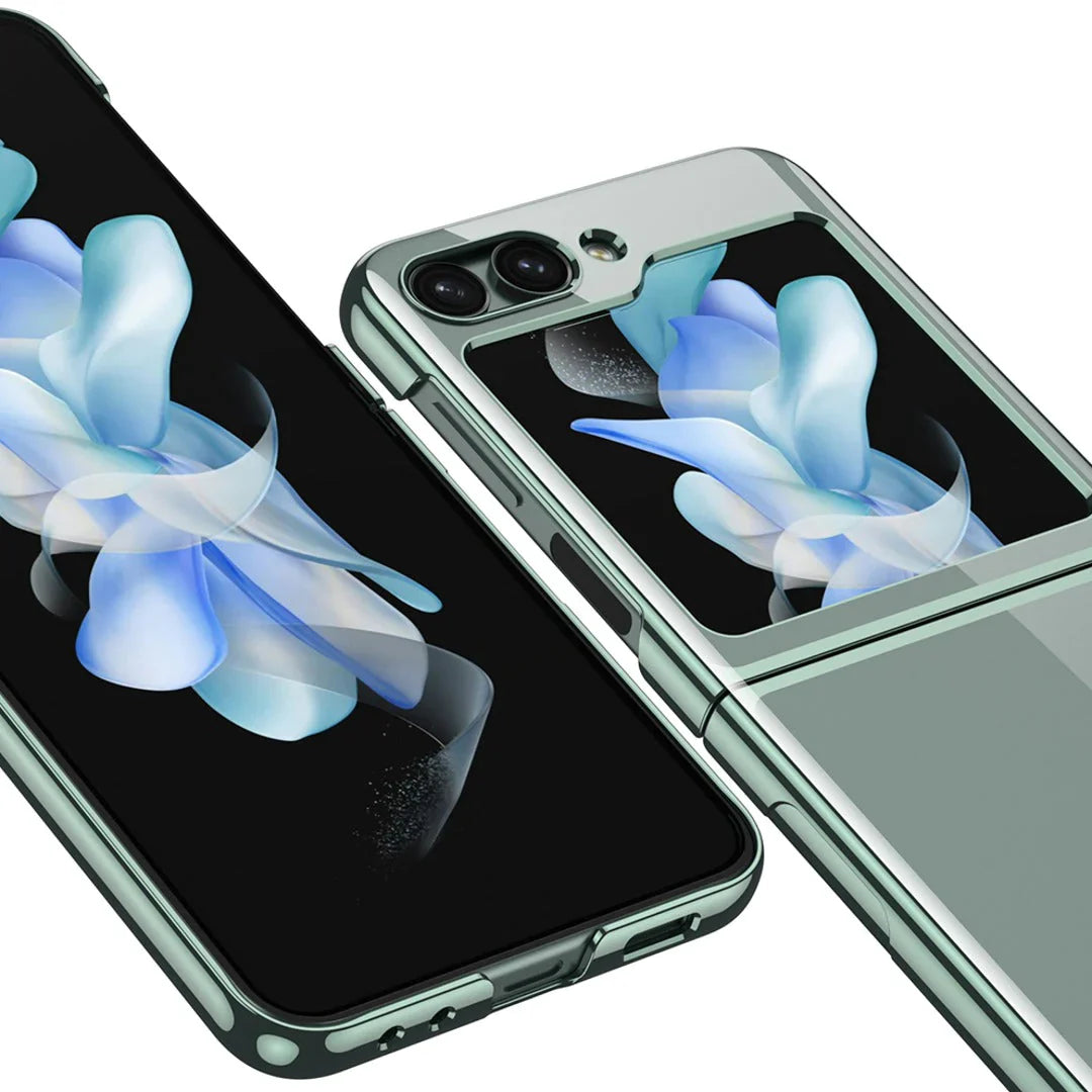 Galaxy Z Flip 5 - Luxury Glitter Transparent Case