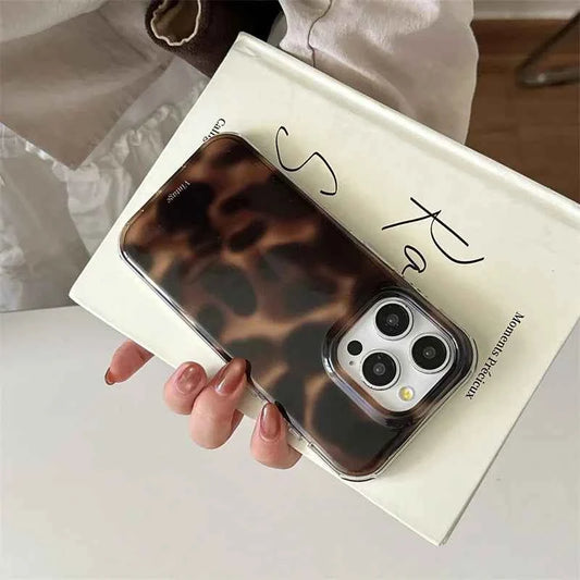 Amber Tortoise Grip Case