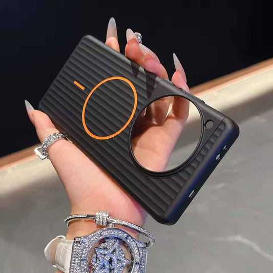 Black RidgeGrip MagSafe Case