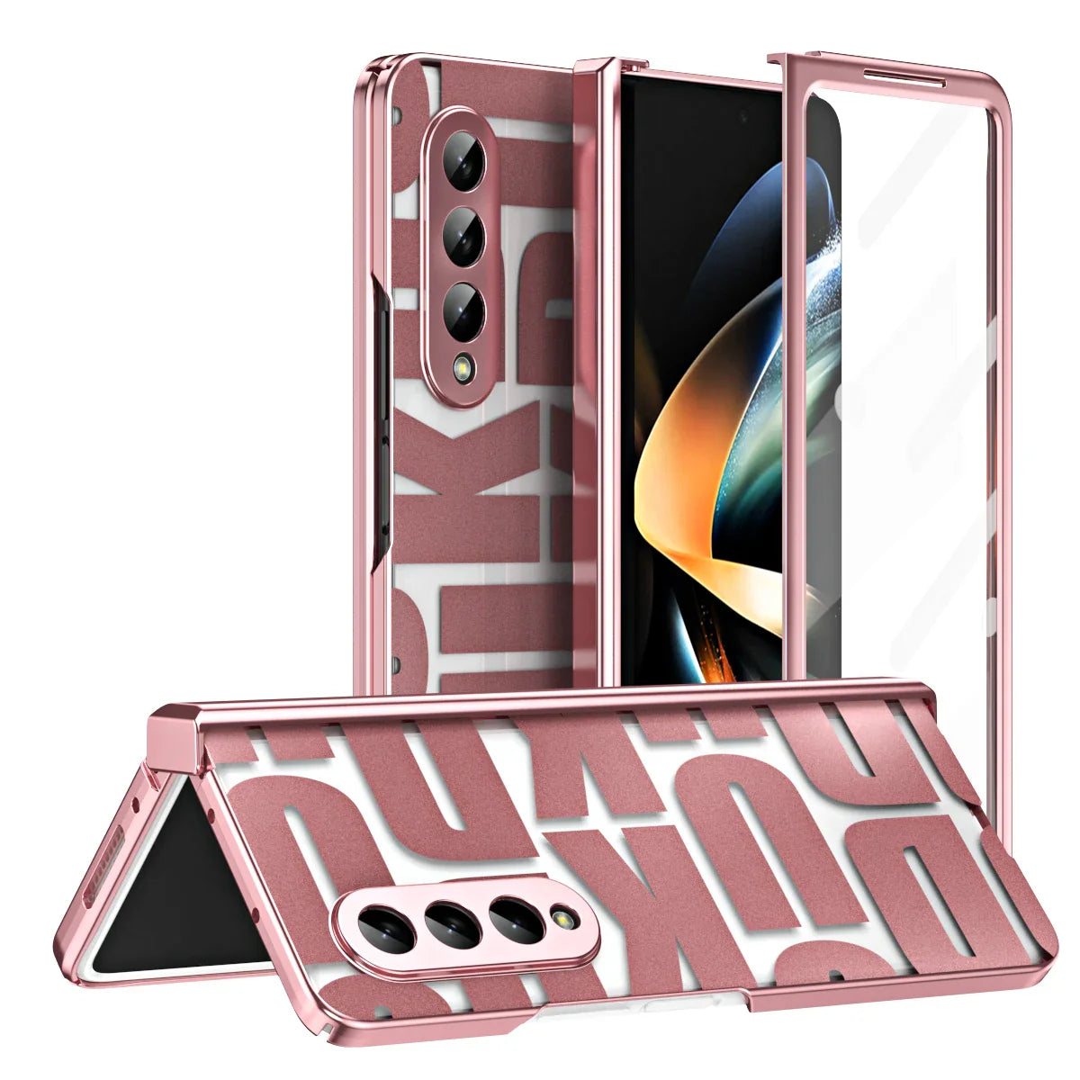 Galaxy Z Fold Series - Luxury Plating Protective Case