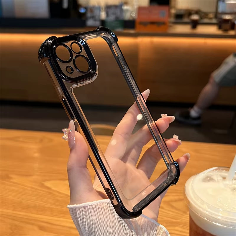iPhone 14 Crystal Edge Transparent Bumper Case