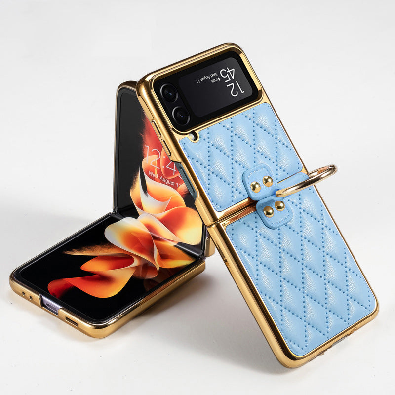 Galaxy Z Flip Series - Luxury Leather Case