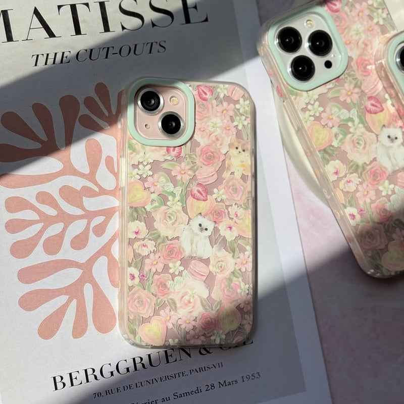 Rosey Paws Charm - iPhone