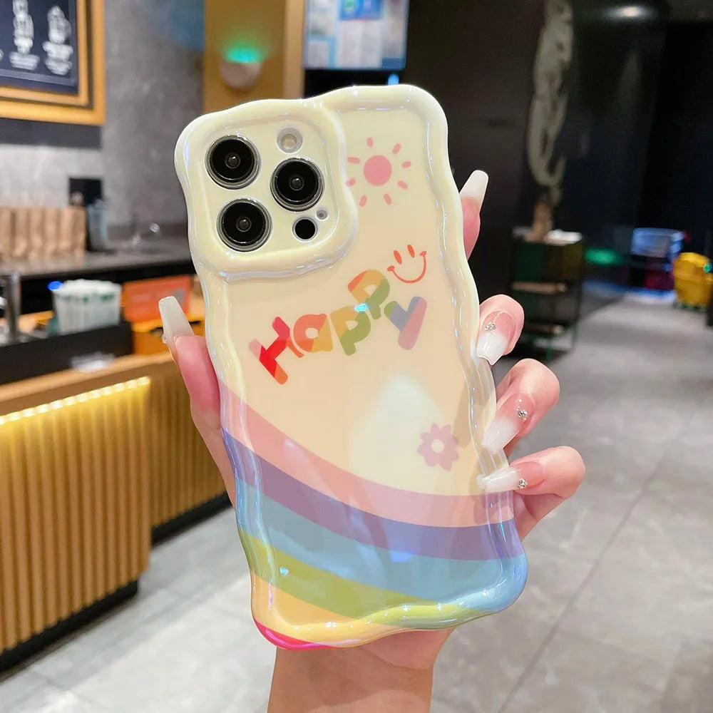 Rainbow Silicone Case- iPhone