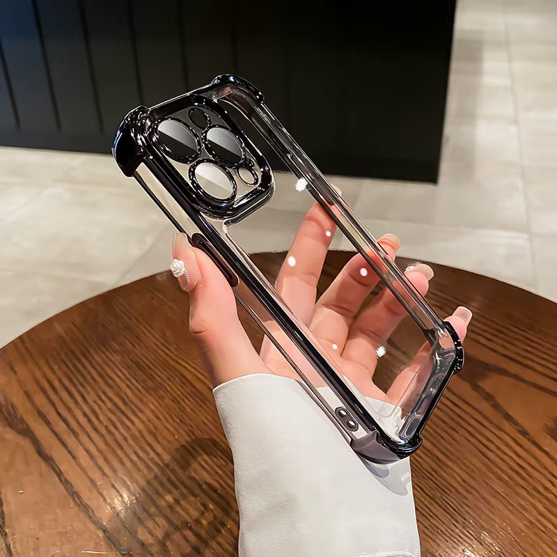 iPhone 16 Pro Max Crystal Edge Transparent Bumper Case