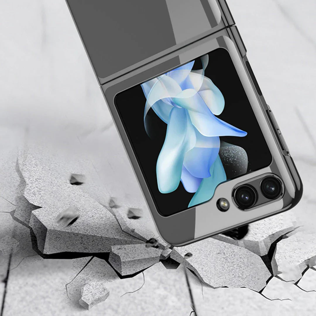 Galaxy Z Flip 5 - Luxury Glitter Transparent Case