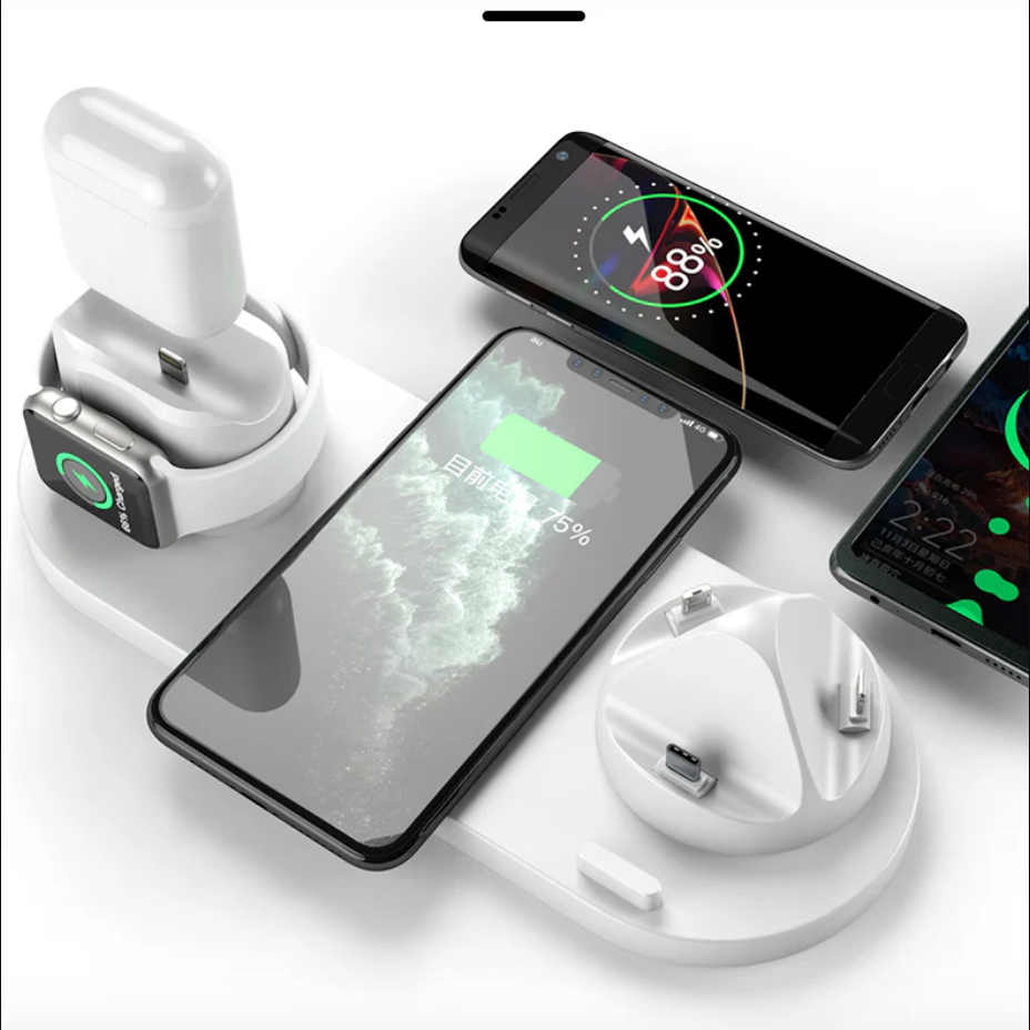 6 In 1 Multifunctional Wireless Charger