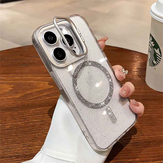Glitter MagSafe Clear Case โ Sparkle Edition