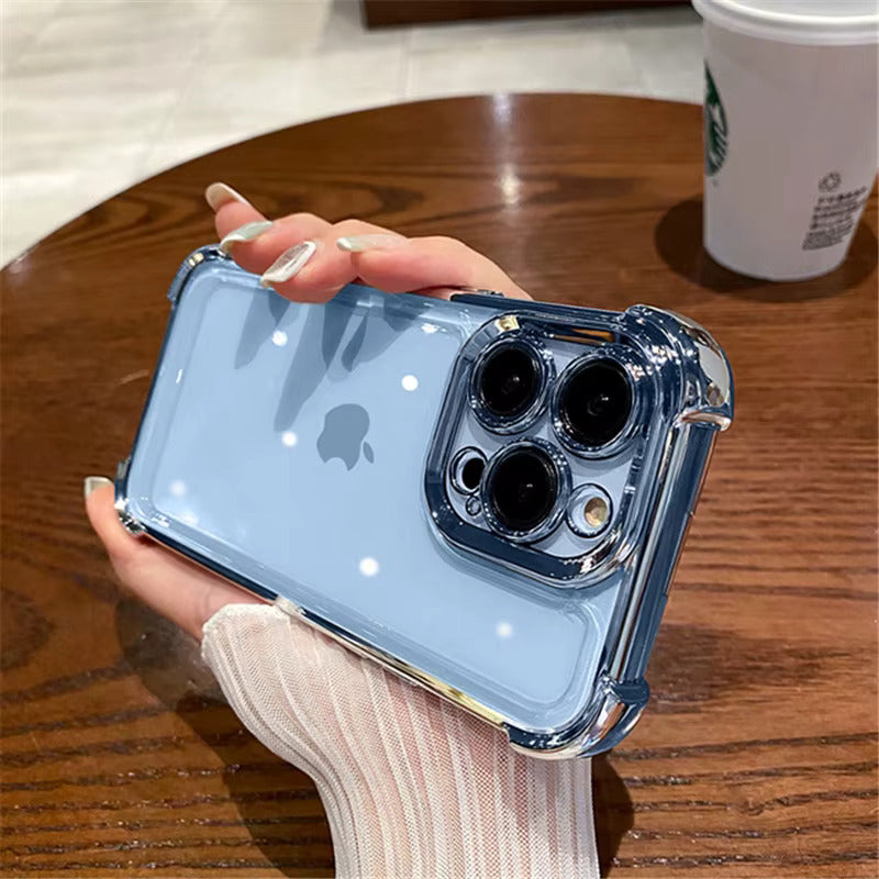 iPhone 16 Pro Max Crystal Edge Transparent Bumper Case