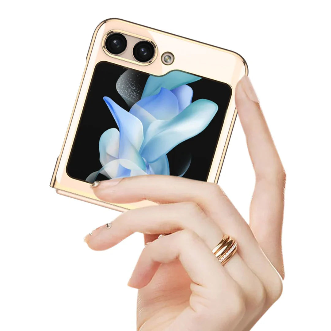 Galaxy Z Flip 5 - Luxury Glitter Transparent Case