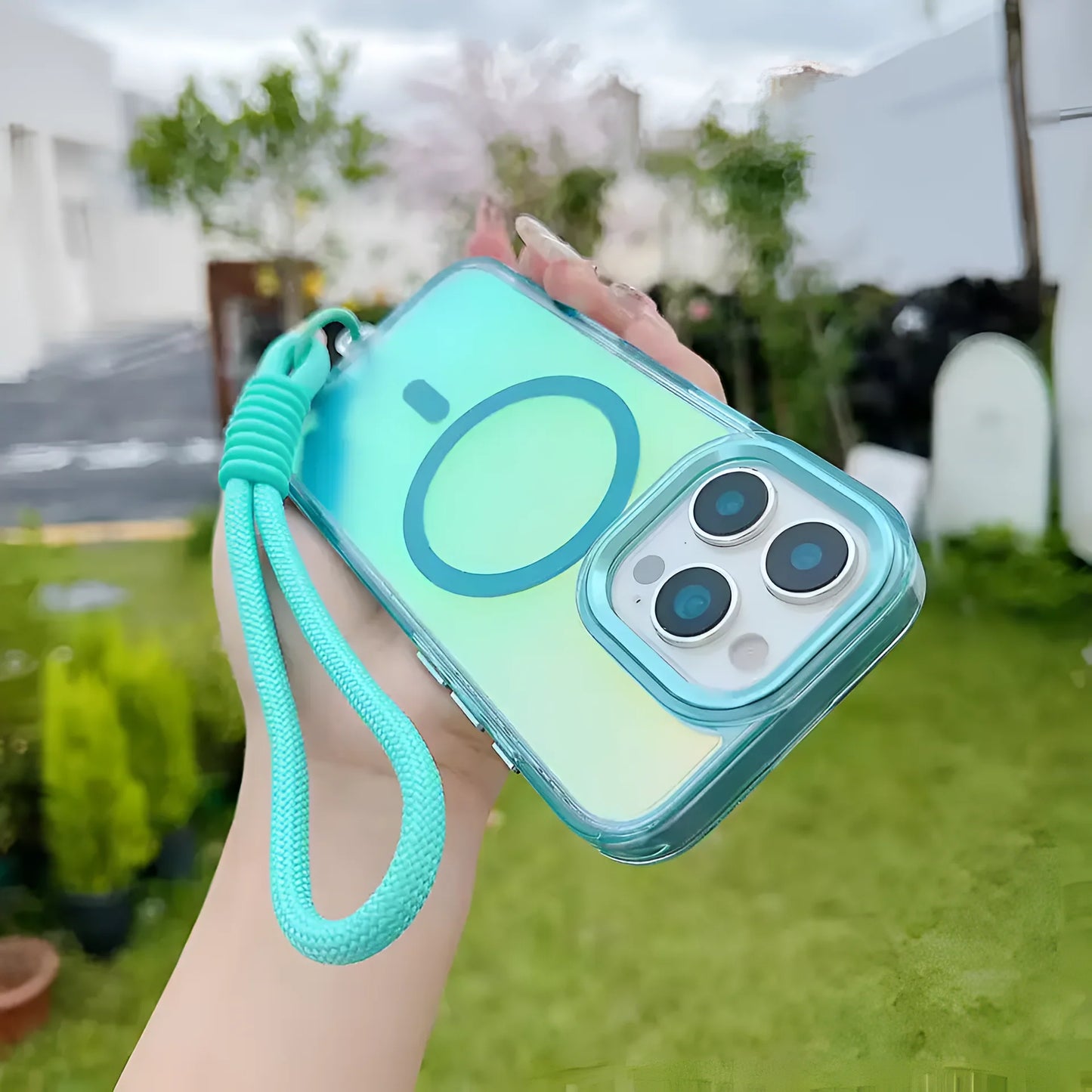 Aqua Shine MagSafe Case