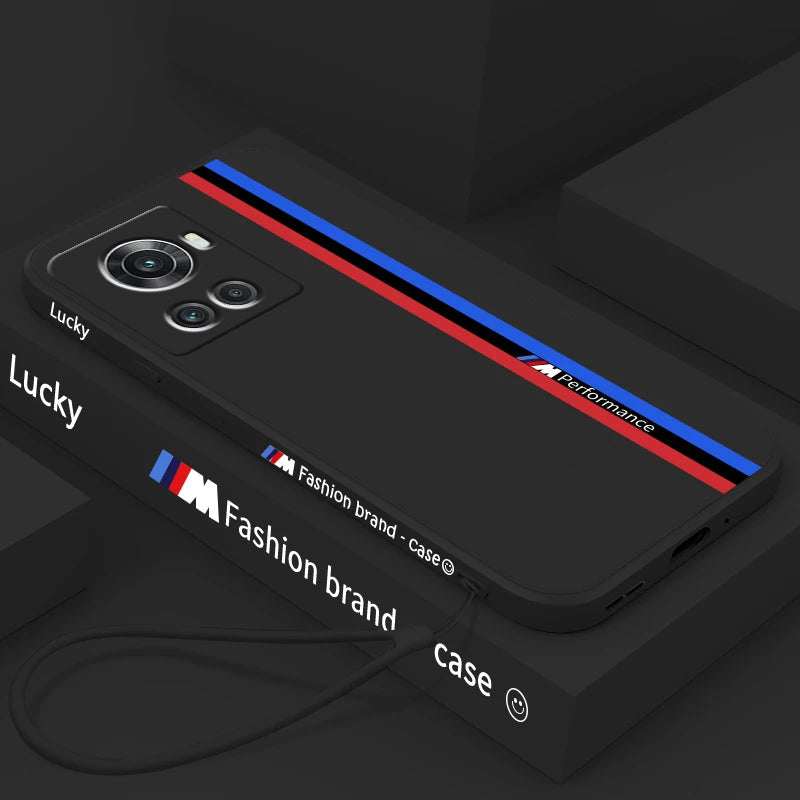 OnePlus Series - Fashionable Silicone Straight Side Track Case