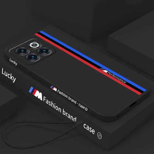 OnePlus Series  - Fashionable Silicone Straight Side Track Case