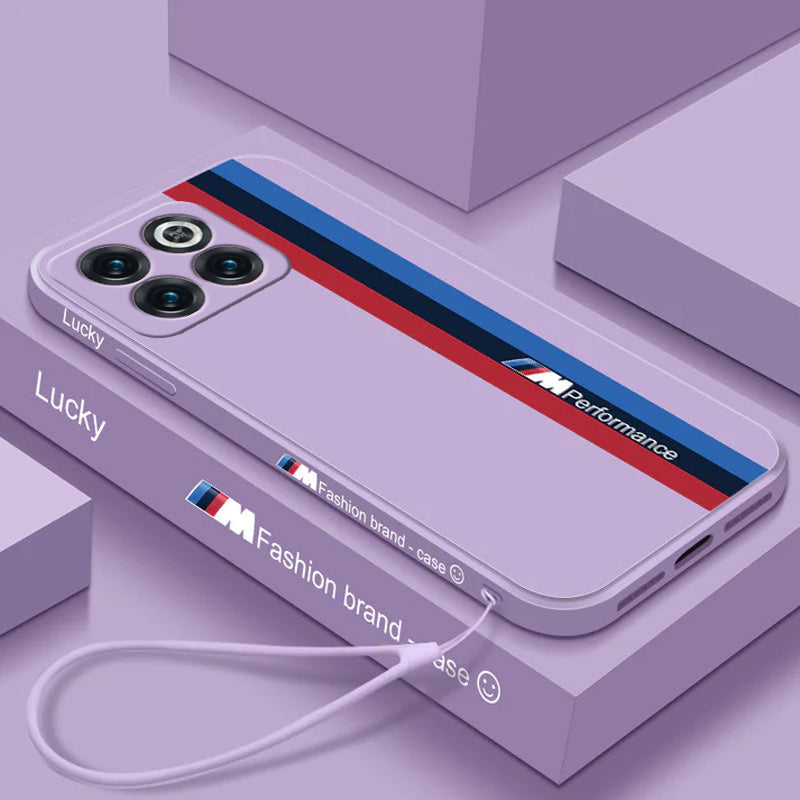 OnePlus Series - Fashionable Silicone Straight Side Track Case
