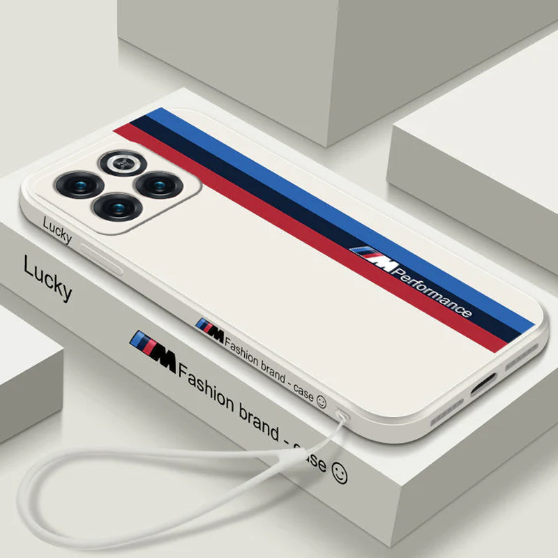 OnePlus Series - Fashionable Silicone Straight Side Track Case