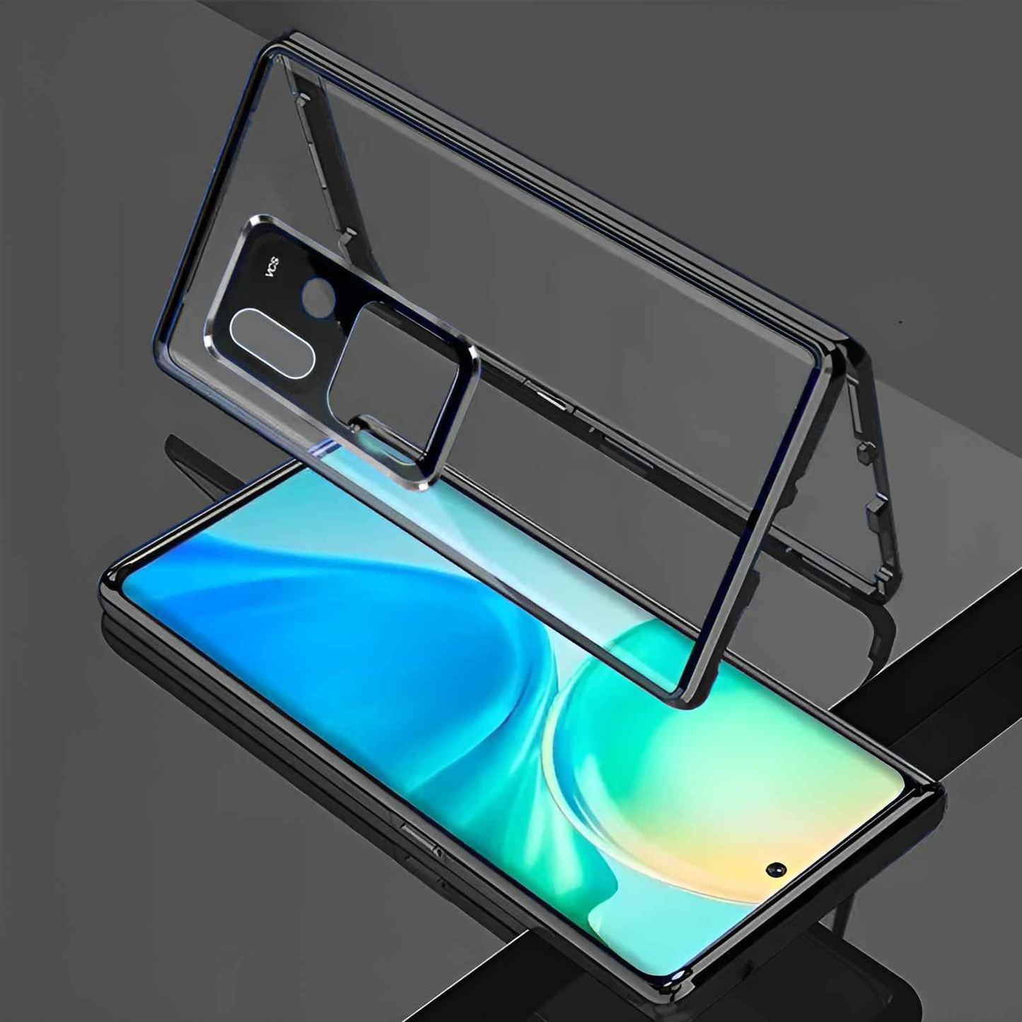 Vivo V30 Pro Double Sided Magnetic Metal Frame Case