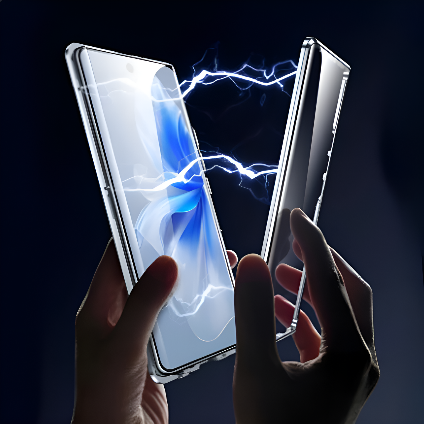 Vivo V30 Series Double Sided Magnetic Metal Frame Case